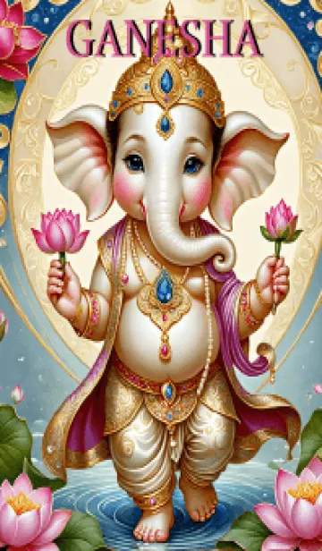 Gold :Ganesha Rich & Rich Theme (JP)の着せ替えメイン画像