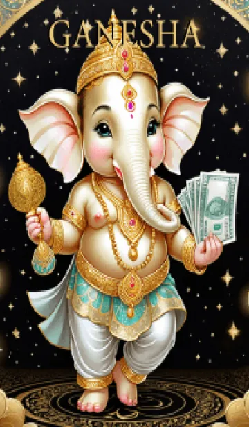 [LINE着せ替え] Light Ganesha Business  & Rich Theme(JP)の画像1