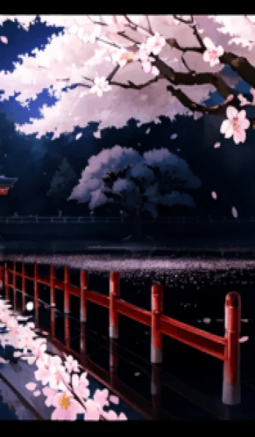 [LINE着せ替え] 桜花繚乱 #EMHE023。の画像1