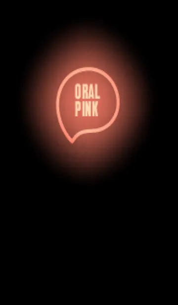 [LINE着せ替え] oral Pink   Neon Theme (JP)の画像1