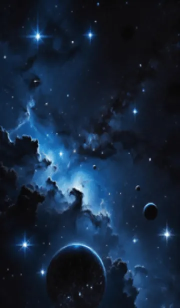 [LINE着せ替え] 宇宙 星空 uNrnrの画像1