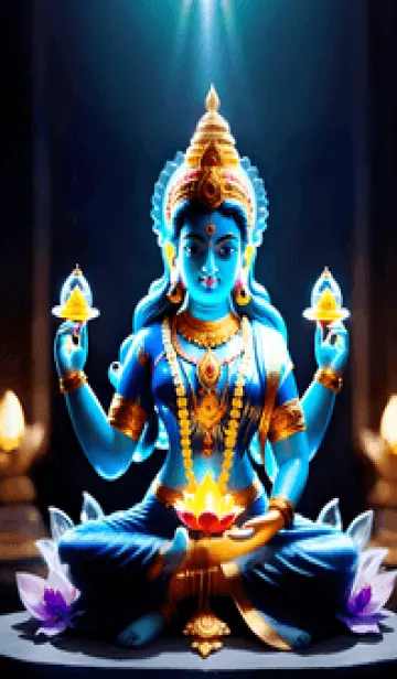 [LINE着せ替え] Laxmi ダークテーマ、カラフルな色 29の画像1