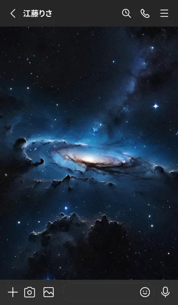 [LINE着せ替え] 宇宙 星空 6biU3の画像2