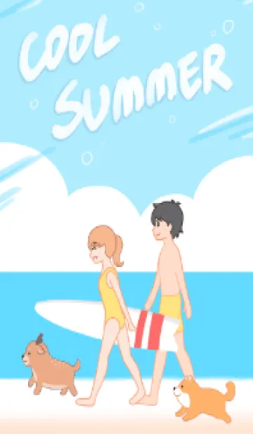 [LINE着せ替え] Shikaとの夏の画像1