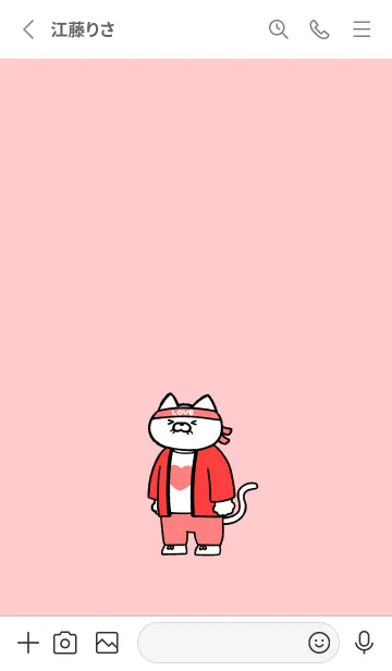 [LINE着せ替え] 親衛隊にゃん01の画像2