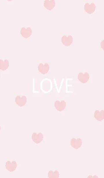 [LINE着せ替え] シンプル可愛い♪15ハートの画像1