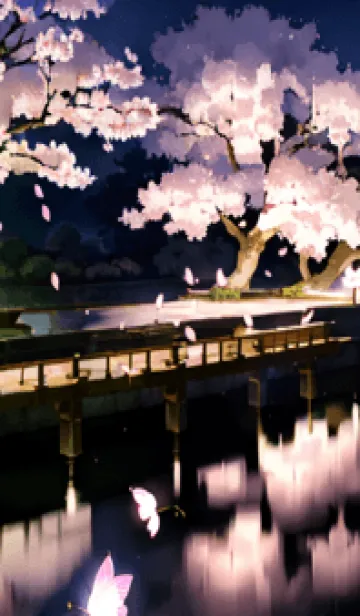 [LINE着せ替え] 桜花繚乱 #EOOU416。の画像1