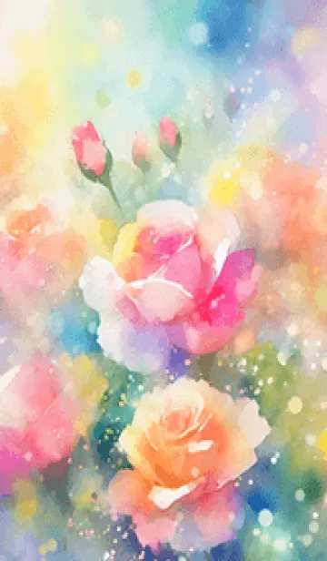 [LINE着せ替え] 薔薇(バラ)の花の着せかえ(R3934)の画像1