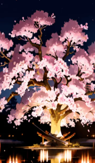 [LINE着せ替え] 桜花繚乱 #EOOU429。の画像1