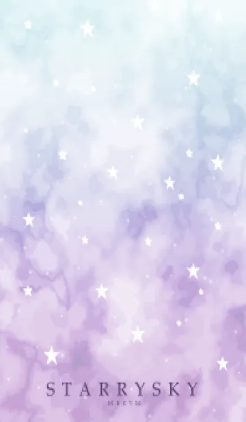 [LINE着せ替え] STARRY SKY -PURPLE- 32の画像1