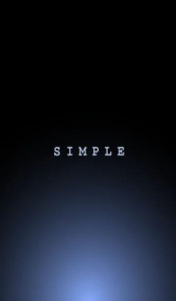 [LINE着せ替え] SIMPLE LIGHT - BLACK GRADATION 3の画像1