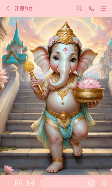 [LINE着せ替え] Ganesha_For Rich & Rich Theme (JP)の画像2