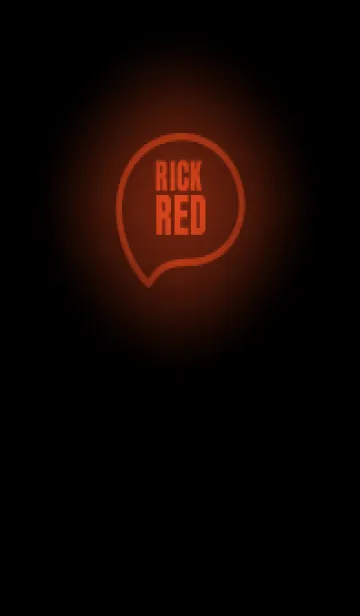 [LINE着せ替え] Brick Red Neon Theme (JP)の画像1