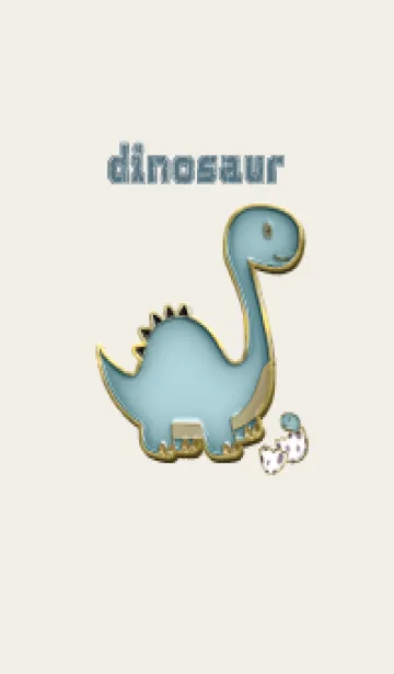 [LINE着せ替え] dinosaur Enamel Pin 20の画像1