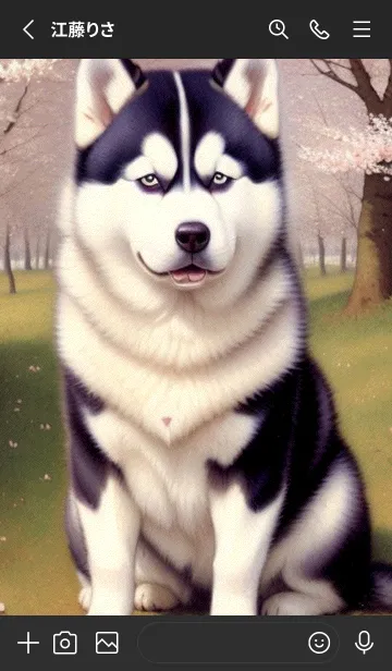 [LINE着せ替え] 一番かわいい 9B4c71の画像2