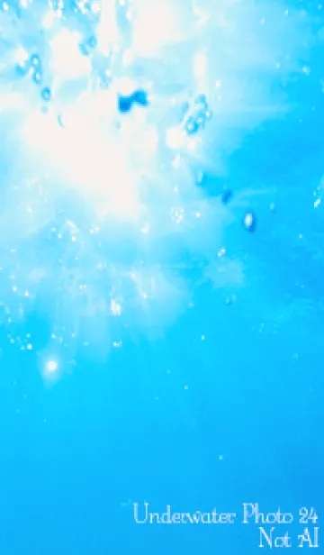 [LINE着せ替え] Underwater Photo 23 Not AIの画像1