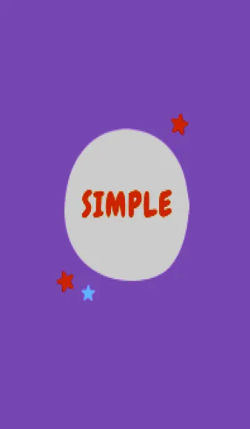 [LINE着せ替え] シンプル カラー スター 220の画像1