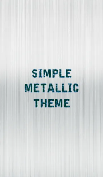 [LINE着せ替え] シンプル メタリック 8の画像1