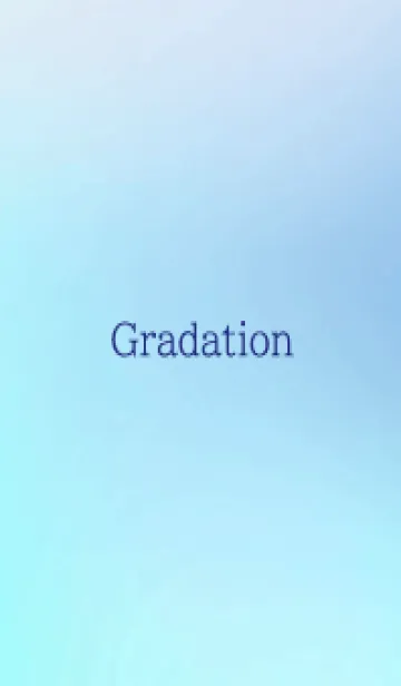 [LINE着せ替え] gradation-BLUE&WHITE 50の画像1