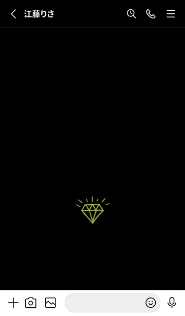 [LINE着せ替え] ミニ ダイヤモンド 23の画像2