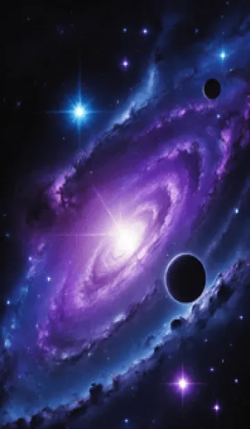 [LINE着せ替え] 宇宙 星空 Lyl2Rの画像1