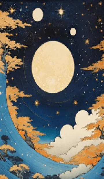 [LINE着せ替え] 宇宙 星空 XzE7Gの画像1