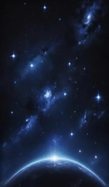 [LINE着せ替え] 宇宙 星空 qbLBdの画像1