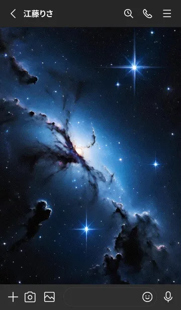 [LINE着せ替え] 宇宙 星空 sUUVAの画像2