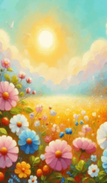 [LINE着せ替え] natural watercolorの画像1