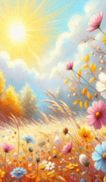 [LINE着せ替え] watercolor natureの画像1