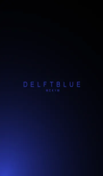 [LINE着せ替え] DELFTBLUELIGHT -MEKYM-の画像1