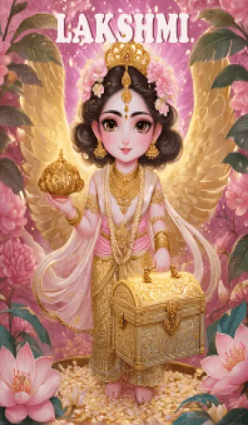 [LINE着せ替え] Lakshmi, fulfillment, wealth,(JP)の画像1