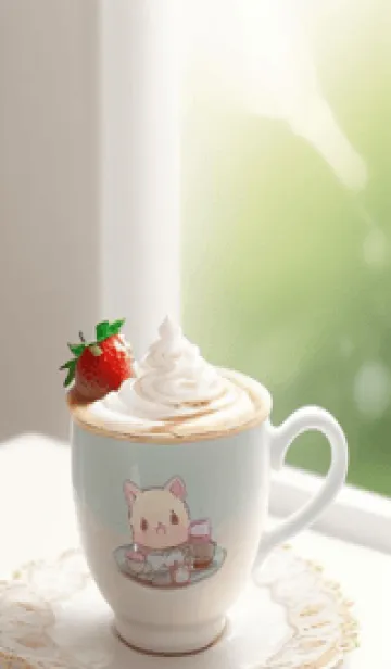 [LINE着せ替え] 午後のコーヒータイム-快適な日 iLUMwの画像1