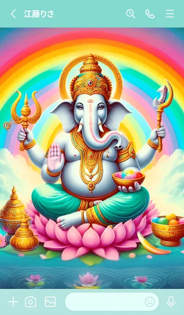 [LINE着せ替え] 金持ち、宝くじに当たる、幸運、安全 38の画像2