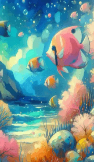 [LINE着せ替え] deep sea deep seaの画像1