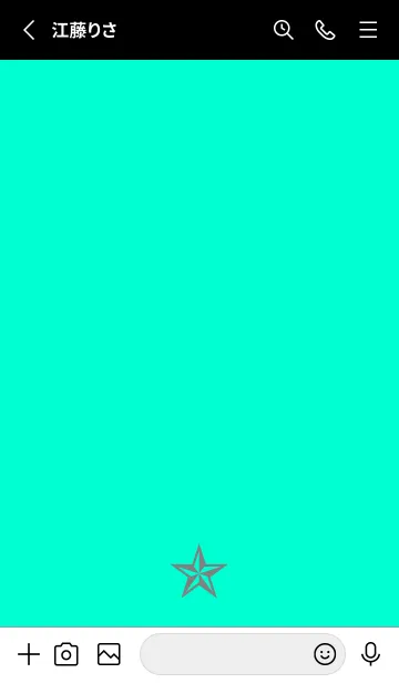 [LINE着せ替え] ロックスター イン ブラック 1の画像2