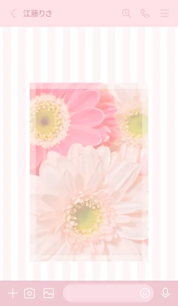 [LINE着せ替え] Gerbera Theme ♡ -2024- 2の画像2