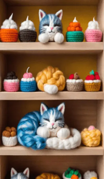 [LINE着せ替え] 猫の浮世絵 33f58Dの画像1