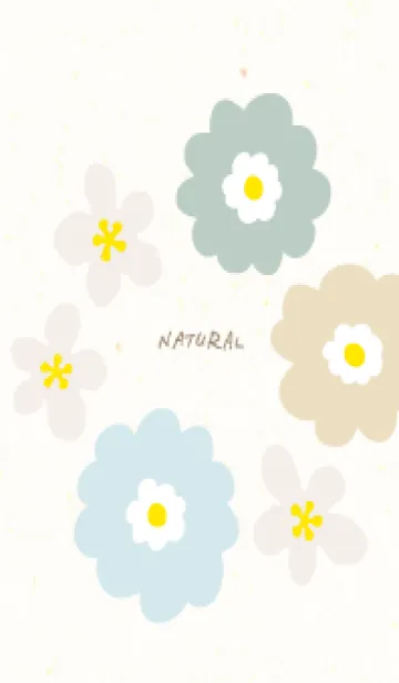 [LINE着せ替え] 花 大人 北欧風19の画像1