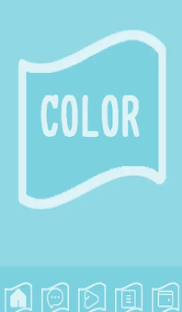 [LINE着せ替え] green color P116の画像1