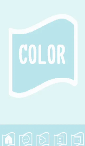 [LINE着せ替え] green color P119の画像1