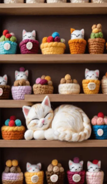 [LINE着せ替え] 猫の浮世絵 C8fFc8の画像1