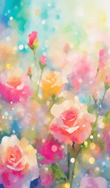 [LINE着せ替え] 薔薇(バラ)の花の着せかえ(R3947)の画像1