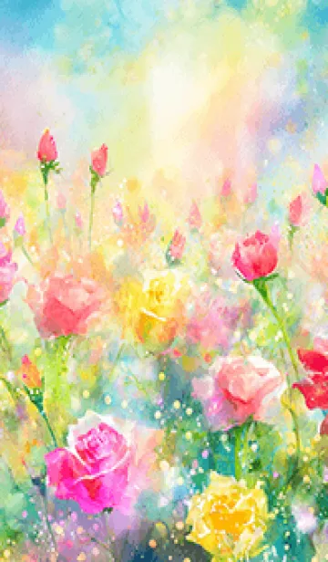 [LINE着せ替え] 薔薇(バラ)の花の着せかえ(R3956)の画像1