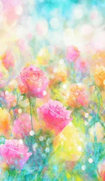 [LINE着せ替え] 薔薇(バラ)の花の着せかえ(R3958)の画像1