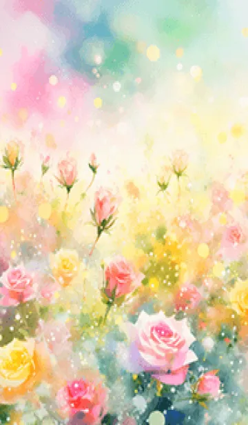 [LINE着せ替え] 薔薇(バラ)の花の着せかえ(R3960)の画像1