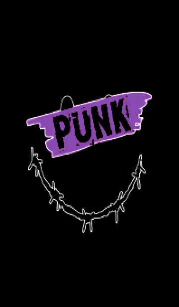 [LINE着せ替え] パンク スマイル 49の画像1