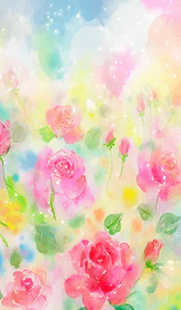 [LINE着せ替え] 薔薇(バラ)の花の着せかえ(R3961)の画像1