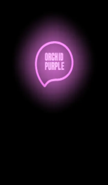 [LINE着せ替え] Orchid Purple Neon Theme V1 (JP)の画像1