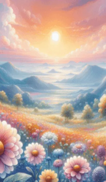 [LINE着せ替え] winter flowers winter flowersの画像1